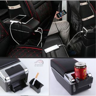 Hộp tỳ tay ô tô Mishubishi Mitrage + Atrage nhỏ gọn