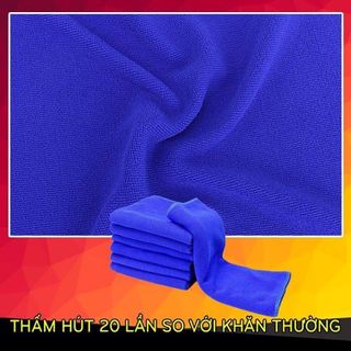 Khăn Lau Xe Mềm Mịn Thấm Hút Nước Kích Thước 35x75 cm