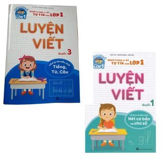 SET 3 QUYỂN LUYỆN VIẾT CHO BÉ LỚP 1
