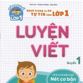 SET 3 QUYỂN LUYỆN VIẾT CHO BÉ LỚP 1