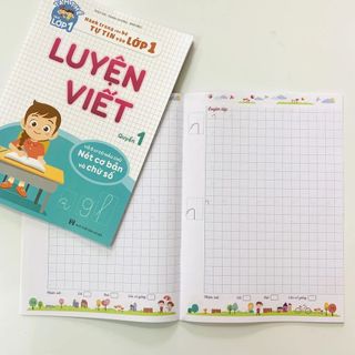 SET 3 QUYỂN LUYỆN VIẾT CHO BÉ LỚP 1