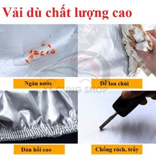 Bạt Phủ Xe Ô Tô Dù OXFORD Cao Cấp