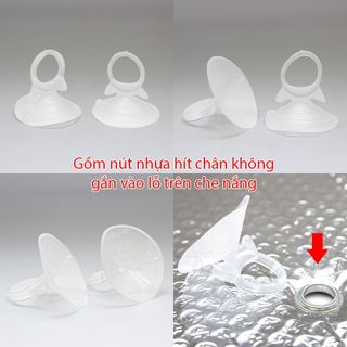 Bộ 2 Tấm Che Nắng Ô Tô, Tấm Chắn Nắng Ô Tô Xe Hơi Phản Quang Phủ Nhôm Bạc Cách Nhiệt