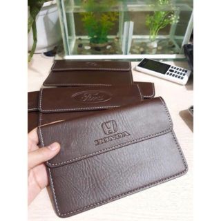 Sỉ Ví Đựng Giấy Tờ Đăng Kiểm Cao Cấp Có LOGO Xe Ô Tô Các Hãng SIÊU BỀN ĐẸP