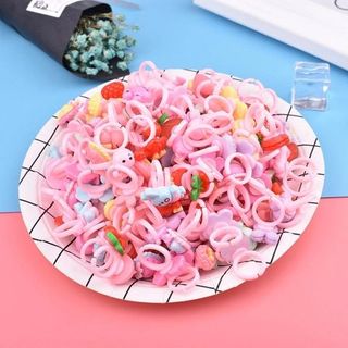 SET 10 NHẪN HOẠT HÌNH ĐEO TAY CHO BÉ- KHÔNG KÈM TÚI ZIP