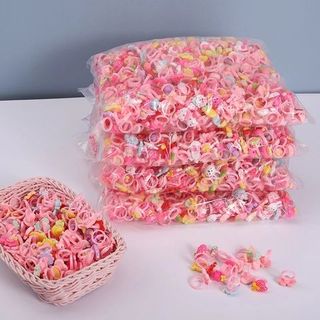 SET 10 NHẪN HOẠT HÌNH ĐEO TAY CHO BÉ- KHÔNG KÈM TÚI ZIP