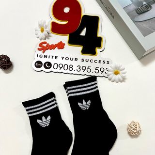 Tất vớ trẻ em nikeee, adiidasss, mlb, dreww trắng đen dành trẻ từ 1 đến 9 tuổi