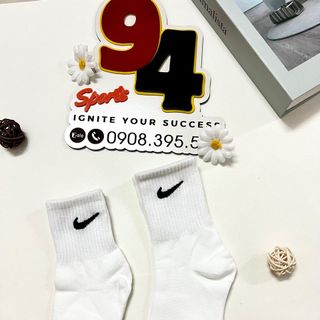 Tất vớ trẻ em nikeee, adiidasss, mlb, dreww trắng đen dành trẻ từ 1 đến 9 tuổi