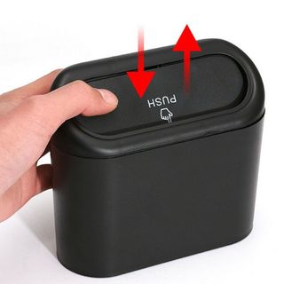 Thùng đựng rác mini để trong ô tô tiện lợi chất liệu nhựa ABS