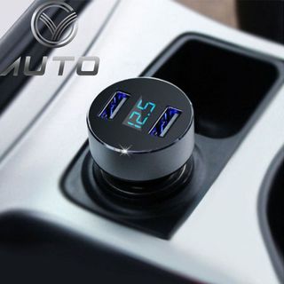 Tẩu sạc nhanh Huydaio-Hy36C, tẩu sạc ô tô, xe hơi tích hợp hai cổng USB