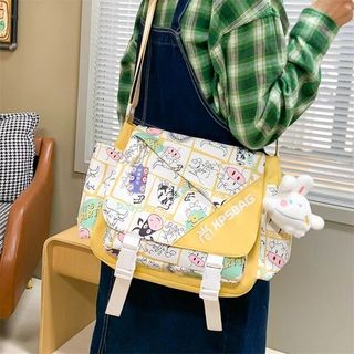 MÓC KHÓA THỎ TRẮNG MÁ HỒNG