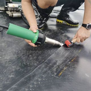 Máy hàn bạt nhựa HDPE cầm tay LST 1600A công suất 1600W thương hiệu Lesite