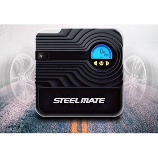 Bơm Ô Tô Mini Tự động ngắt Steelmate Hàng cao cấp