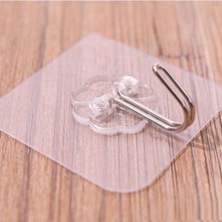 Móc treo đồ dán tường trong suốt