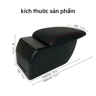 Hộp tỳ tay  Wigo đời 2018-2024 cao cấp