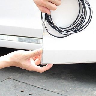 Nẹp Viền Cửa Ô Tô Mạ Crom Chữ U [Cuộn 13m]