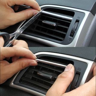 Nẹp Viền Cửa Ô Tô Mạ Crom Chữ U [Cuộn 13m]