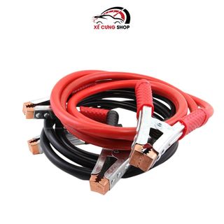 Dây Câu Bình Ắc Quy Ô Tô Lõi Đồng SIÊU TO - 1000A/2000A, Kích Điện Ắc Quy Cứu Hộ Ô Tô