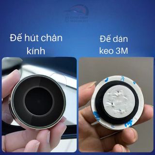 Gương Cầu Lồi Hút Kính Xuay 360 Độ - Cao Cấp