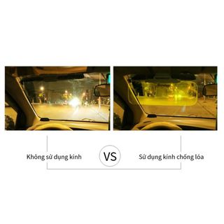 Kính phân cực chống lóa cho ô tô ngày và đêm