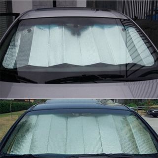 Tấm chắn nắng kính lái bằng xốp xe ô tô kích thước 130x60cm cách nhiệt