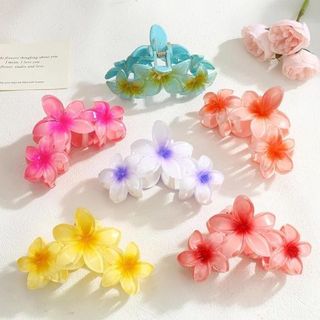 KẸP TÓC CÀNG CUA HOA SỨ 3 BÔNG
