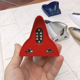 Ăngten, Vây Cá Mập Có Đèn LED Cảnh Báo An Toàn Cho Ô Tô, Sử Dụng Pin Năng Lượng Mặt Trời