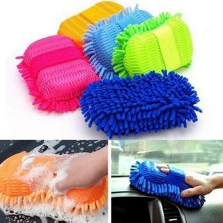 Miếng san hô rửa xe Microfiber mềm mịn