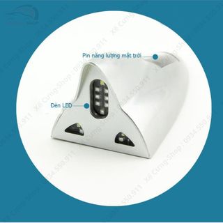 Ăngten, Vây Cá Mập Có Đèn LED Cảnh Báo An Toàn Cho Ô Tô, Sử Dụng Pin Năng Lượng Mặt Trời