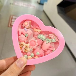 HỘP TRÁI TIM 10 NHẪN HOẠT HÌNH CHO BÉ 2-6 TUỔI