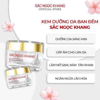 KEM DƯỠNG DA BAN ĐÊM 10G - SẮC NGỌC KHANG giá sỉ