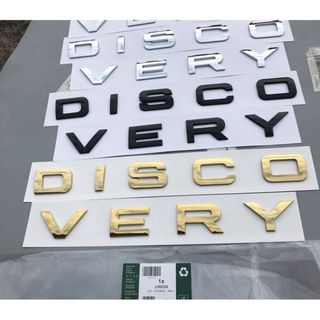 Tem dán chữ nổi 3D DISCOVERY- Trang trí ô tô
