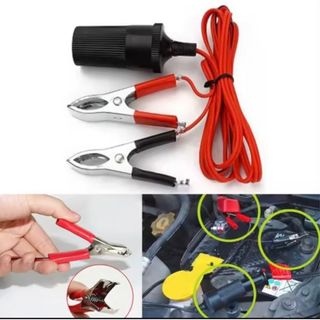 NEW- Kẹp bình Acquy đầu ra đầu cắm tẩu ô tô