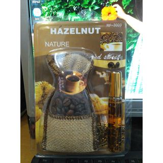Túi cafe túi treo oto kèm tinh dầu hương Cafe Hazelnut