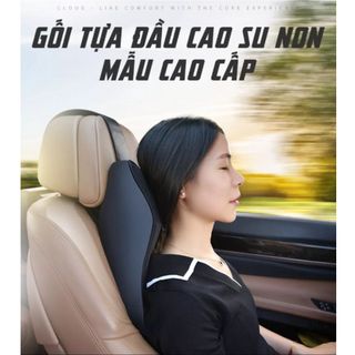 Gối tựa đầu cao su non - Gối Cá - Tựa đầu ô tô văn phòng giá sỉ