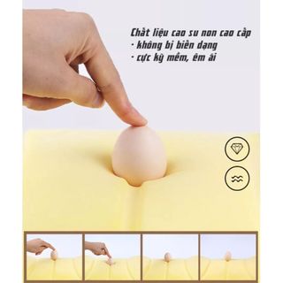 Gối tựa đầu cao su non - Gối Cá - Tựa đầu ô tô văn phòng