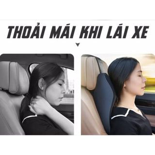 Gối tựa đầu cao su non - Gối Cá - Tựa đầu ô tô văn phòng