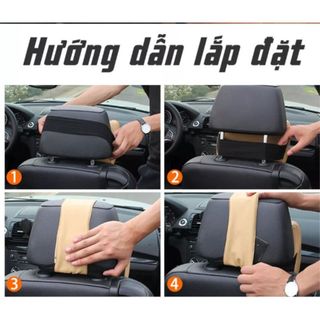 Gối tựa đầu cao su non - Gối Cá - Tựa đầu ô tô văn phòng