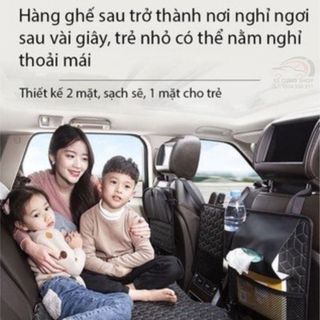 Đệm ngủ sau ghế ô tô 6 mảnh - Nệm treo phía sau xe tiện dụng