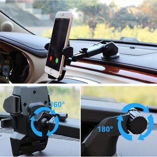 Giá Đỡ Điện Thoại Đế Hít Chân Không Thương Hiệu Long Neck