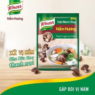 Hạt Nêm Knorr Chay Nấm Hương 380g Thùng 16 gói giá sỉ