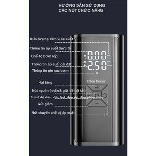 Bơm điện tử cầm tay mini tự ngắt