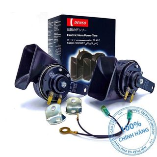 Còi Denso chính hãng 12V lắp được hầu hết các xe ô tô từ 4 chỗ đến 16 chỗ ( giá 1 cái còi)