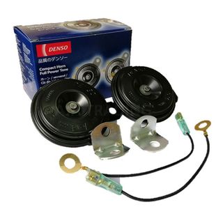 Còi Denso chính hãng 12V lắp được hầu hết các xe ô tô từ 4 chỗ đến 16 chỗ ( giá 1 cái còi)
