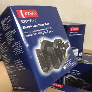 Còi Denso chính hãng 12V lắp được hầu hết các xe ô tô từ 4 chỗ đến 16 chỗ ( giá 1 cái còi)