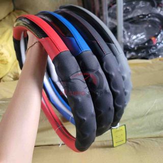 Bọc Vô Lăng Da Phối Cacbon Các Size 38-40-42-45 cm