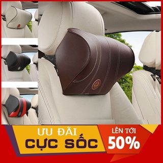 Gối tựa đầu cao su non Bọc Da cao cấp