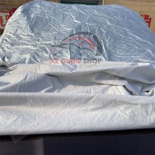 Bạt phủ tráng nhôm 4 chỗ đến 7 chỗ,chống nóng, chống nước, có khóa kéo cánh cửa