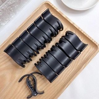 LỐ 12 KẸP CÀNG CUA 3R ĐEN NHÁM/ PASTEL/ CAFE/ MÀU SÁNG/ TRẮNG TRONG
