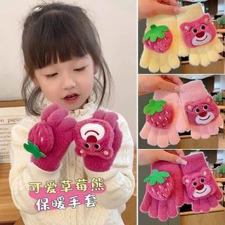 GĂNG TAY GẤU DÂU LOTSO 2-8 TUỔI giá sỉ